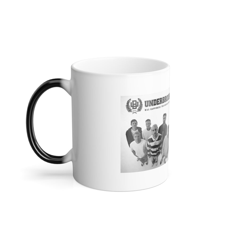 Color-Changing Band Photo Mug — Underbrook Crew 11oz